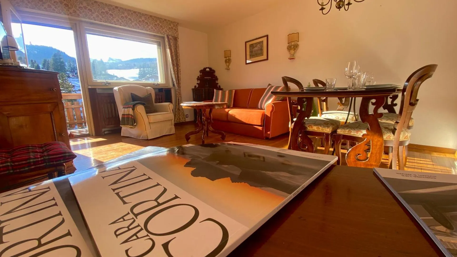 Apartment With Balcony Overlooking Tofane-Free Parking Cortina d'Ampezzo