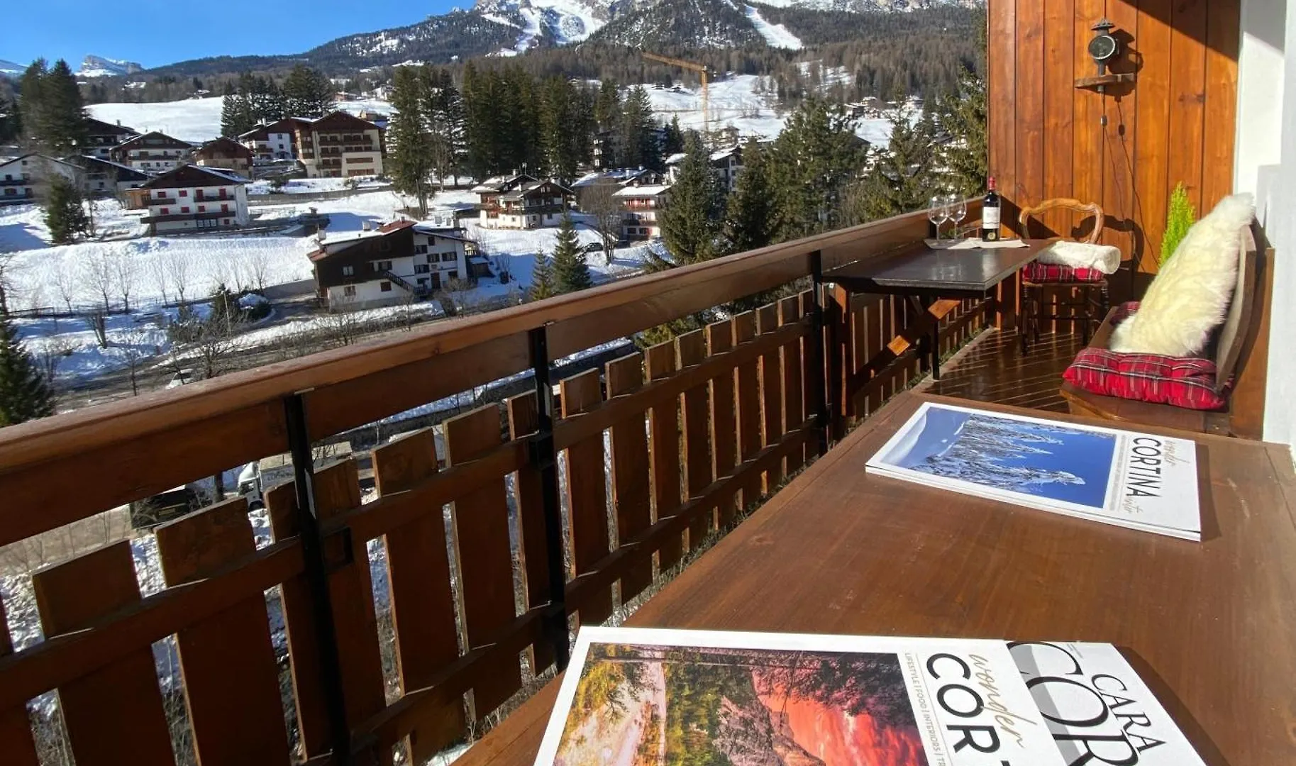 Apartment With Balcony Overlooking Tofane-Free Parking Cortina d'Ampezzo
