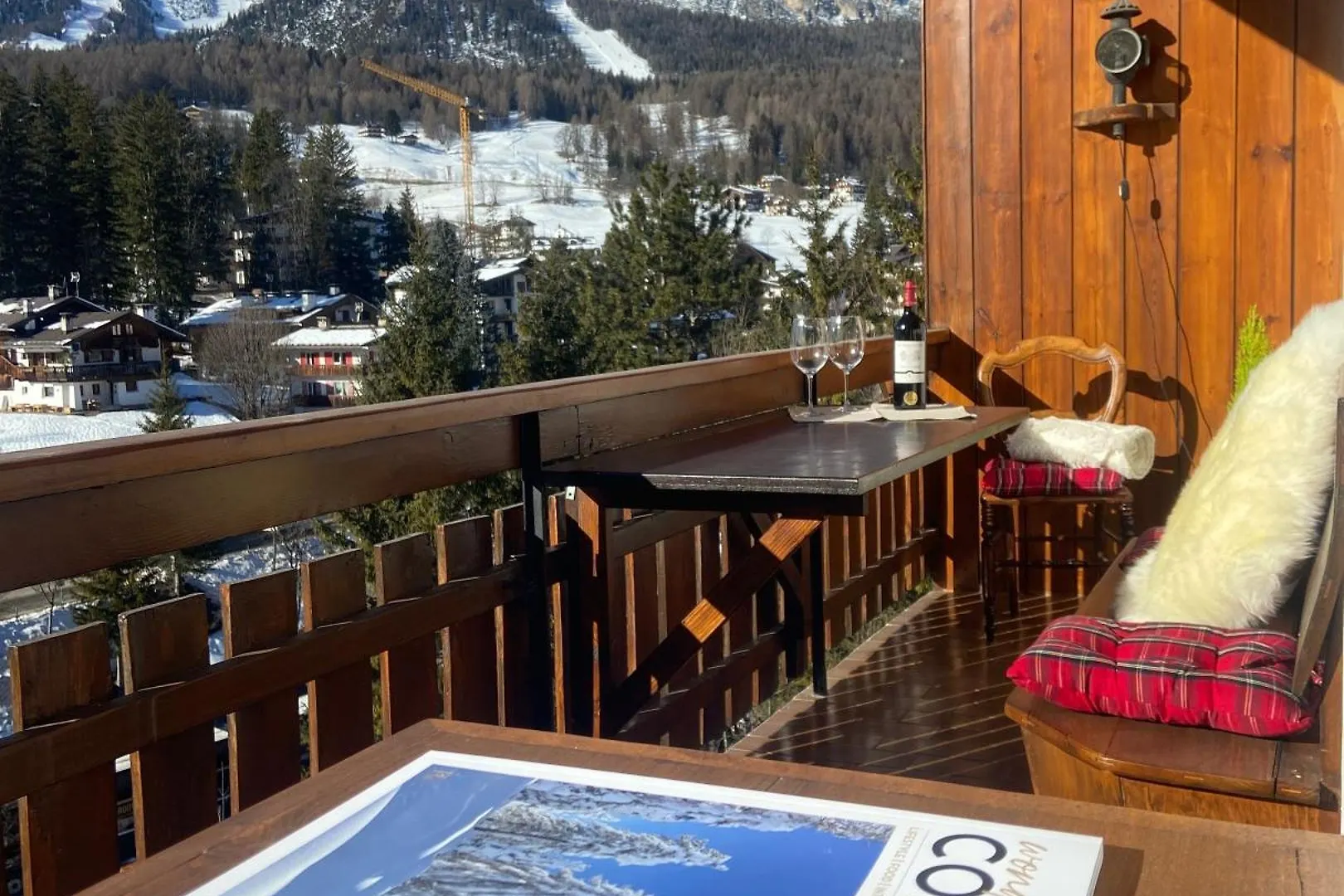 Apartment With Balcony Overlooking Tofane-Free Parking Cortina d'Ampezzo